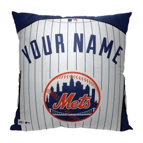 [Personalization Only] OFFICIAL MLB Jersey Pillow - New York Mets