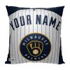 [Personalization Only] Milwaukee Brewers Personalized Jersey Pillow