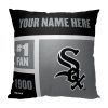 [Personalization Only] Chicago White Sox Colorblock Personalized Pillow