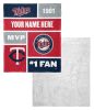 [Personalization Only] Twins Colorblock Personalized Silk Touch Sherpa Throw Blanket