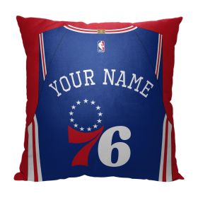 [Personalization Only] Philadelphia 76ers "Jersey" Personalized Pillow