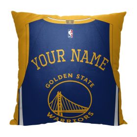 [Personalization Only] Golden State Warriors "Jersey" Personalized Pillow