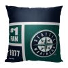 [Personalization Only] OFFICIAL MLB Colorblock Pillow - Seattle Mariners