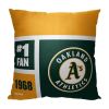 [Personalization Only] Oakland Athletics Colorblock Personalized Pillow
