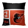 [Personalization Only] OFFICIAL MLB Colorblock Pillow - Baltimore Orioles