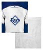 [Personalization Only] Rays OFFICIAL MLB Jersey Personalized Silk Touch Sherpa Throw Blanket, 50" X 60"