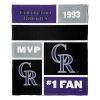 [Personalization Only] Rockies Colorblock Personalized Silk Throw