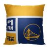 [Personalization Only] Golden State Warriors Colorblock Personalized Pillow