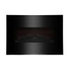 ZOKOP SF301-26A 26 inch 1400w Wall-mounted Fireplace Fake Wood / Single Color / Heating Wire / Mechanical / Black