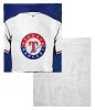 [Personalization Only] Rangers OFFICIAL MLB Jersey Personalized Silk Touch Sherpa Throw Blanket, 50" X 60"