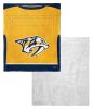 [Personalization Only] OFFICIAL NHL Jersey Personalized Silk Touch Sherpa Throw Blanket - Predators