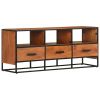 TV Stand 43.3"x11.8"x17.7" Solid Wood Acacia