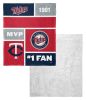 [Personalization Only] Twins Colorblock Personalized Silk Touch Sherpa Throw Blanket