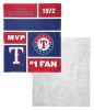 [Personalization Only] Rangers Colorblock Personalized Silk Touch Sherpa Throw Blanket
