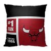 [Personalization Only] Chicago Bulls Colorblock Personalized Pillow