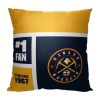 [Personalization Only] Denver Nuggets Colorblock Personalized Pillow