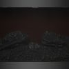 ZOKOP SF301-26A 26 inch 1400w Wall-mounted Fireplace Fake Wood / Single Color / Heating Wire / Mechanical / Black