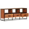 TV Stand 43.3"x11.8"x17.7" Solid Wood Acacia