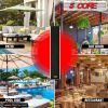 5 Core Wall Mount Speakers Outdoor 30W w 2 Pieces 8 Ohm Stereo Wired Shelf Speaker for Studio Patio Pool Home Office Commercial Places WS 30T 2 PCS
