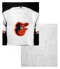 [Personalization Only] Orioles OFFICIAL MLB Jersey Personalized Silk Touch Sherpa Throw Blanket, 50" X 60"