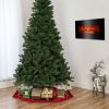 ZOKOP SF301-26A 26 inch 1400w Wall-mounted Fireplace Fake Wood / Single Color / Heating Wire / Mechanical / Black