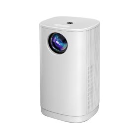 Mini Projector Multi-screen Version Can Be Connected To Mobile Phone (Option: White-AU)