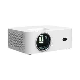 Can Be Connected To A Mobile Phone All-in-one Smart Ultra-high-definition 4K Small Portable (Option: White-EU-Same screen version)