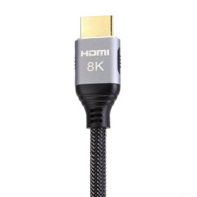 Ultra-Clear Audio and Video Cable With Nylon Braided Mesh (Option: 1M)