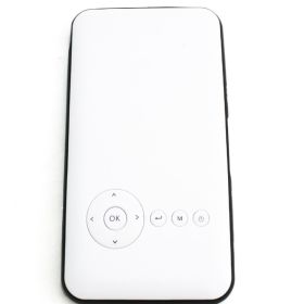 Handheld projector mobile phone projection (Option: White-US)