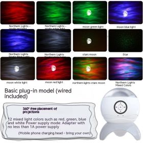 Bluetooth Starry Sky Projector Children's Toy (Option: Basic Style)