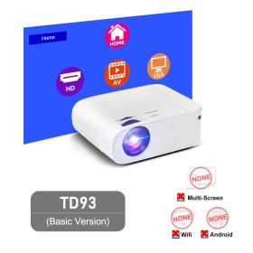 Home HD Wireless Portable Mobile Phone Projector (Option: Basic Edition-EU)